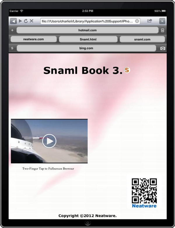 Snaml Book for iPad